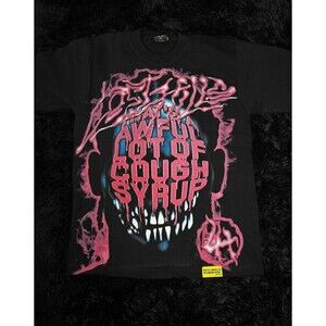 AUTHENTIC Lost Hills x That’s An Awful Lot of Cough Syrup Collab T-Shirt S NEW